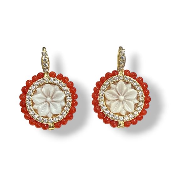 Pendientes Mandile 1922 Mujer Cammei  in Plata Conchiglia 2KK56084ROR - 2KK56084ROR